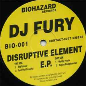 DJ Fury - Disruptive Element E.P.