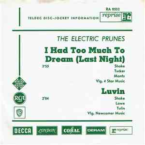 The Electric Prunes - I Had Too Much To Dream (Last Night)