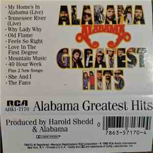 Alabama - Alabama Greatest Hits