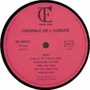 Chorale De L'Europe - Chorale De L'Europe N° 2 - Des Chemins De France Aux Rives Du Mississipi