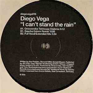 Diego Vega - I Can't Stand The Rain