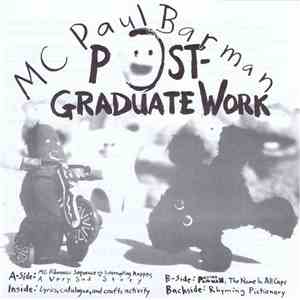 MC Paul Barman - Postgraduate Work