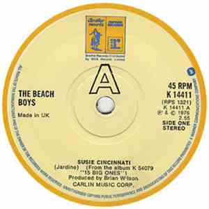 The Beach Boys - Susie Cincinnati / Child Of Winter