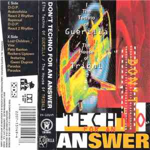 Various - Don't Techno For An Answer [The Techno Of Guerilla / The House Of ...