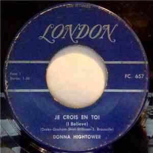 Donna Hightower - Je Crois En Toi / C'est Toi Mon Idole