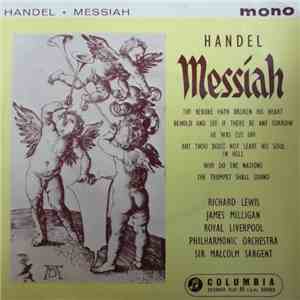 Handel - Richard Lewis ' James Milligan, Royal Liverpool Philharmonic Orch ...