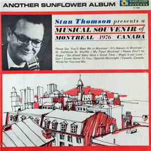 Stan Thomson - Musical Souvenir Of Montreal 1976 Canada