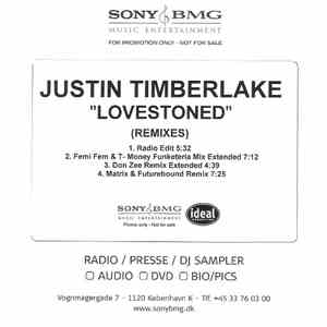 Justin Timberlake - Lovestoned (Remixes)