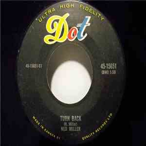 Ned Miller - Turn Back / Lights In The Street