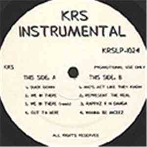 KRS-One - KRS-One Instrumental LP