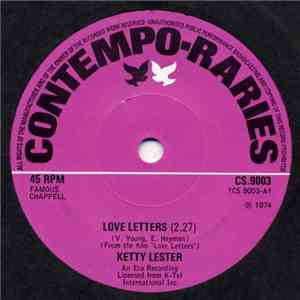 Ketty Lester / Dorsey Burnette - Love Letters / Hey Little One