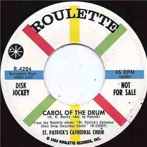 St. Patrick's Cathedral Choir - Carol Of The Drum / Carol Of The Bells