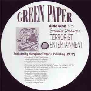 Microphone Terrorist - Green Paper / Scar Of Life