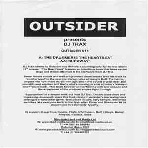 DJ Trax - The Drummer Is The Heartbeat / Slipaway