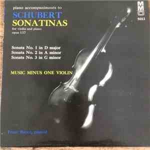 Franz Schubert - Music Minus one Violin -Schubert - 3 Sonatinas