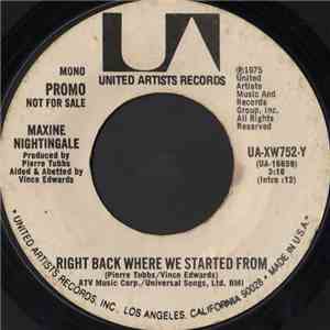 Maxine Nightingale - Right Back Where We Started From