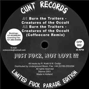 Various - Just Fuck, Not Love!!! (Limited Fuck Parade Edition)