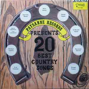 Various - Paysanne Records Presents 20 Best Country Songs