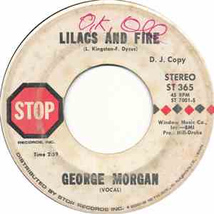 George Morgan  - Lilacs And Fire