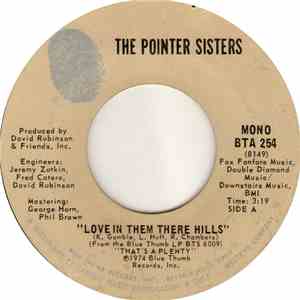 Pointer Sisters - Fairytale / Love In Them There Hills