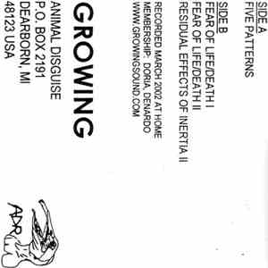 Growing - Five Patterns / Fear Of Life/Death