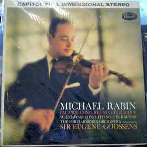 Michael Rabin, Sir Eugene Goossens, Philharmonia Orchestra, Paganini, Wieni ...