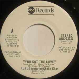 Rufus Featuring Chaka Khan - You Got The Love