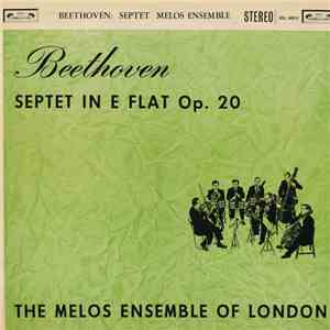 Beethoven • The Melos Ensemble Of London - Septet In E Flat, Op. 20