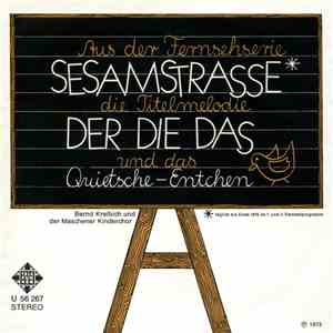 Bernd Kreibich Und Der Maschener Kinderchor - Aus Der Fernsehserie Sesamstr ...