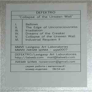 Defektro - Collapse Of The Unseen Wall