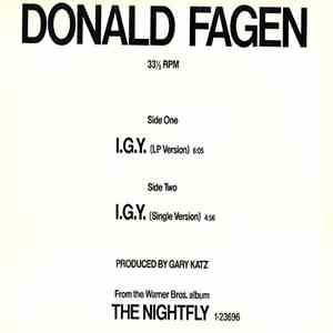 Donald Fagen - I.G.Y. (What A Beautiful World)