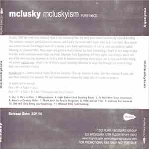 mclusky - mcluskyism