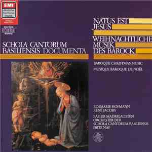 Rosmarie Hofmann, René Jacobs, Basler Madrigalisten, Orchester Der Schola C ...