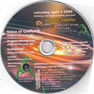ColinOOOD - OOOD/Voice Of Cod/Unconscious Collective Continuous Mix