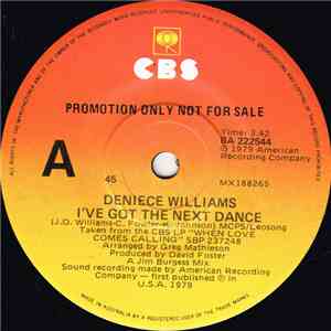 Deniece Williams - I've Got The Next Dance
