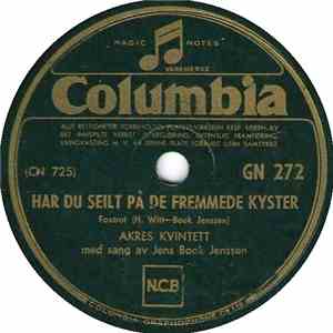 Jens Book Jenssen Og Akres Kvintett - Har Du Seilt På De Fremmede Kyster / ...