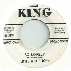 Little Willie John - So Lovely / Inside Information