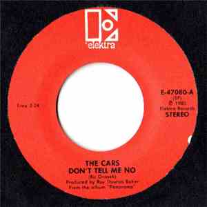 The Cars - Don't Tell Me No