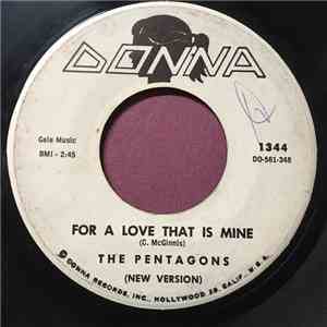 The Pentagons - I Like The Way You Look / For A Love That Is Mine