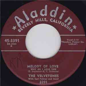 The Velvetones  - Melody Of Love / I Found My Love