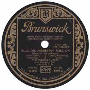 The Boswell Sisters - Roll On, Mississippi, Roll On / Shout, Sister, Shout!