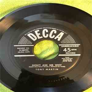 Tony Martin  - South Of The Border / Don't Ask Me Why
