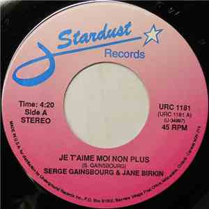 Serge Gainsbourg & Jane Birkin / Barry Darvell - Je T'Aime Moi Non Plus / H ...
