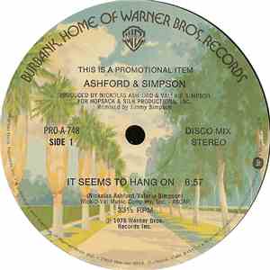Ashford & Simpson - It Seems To Hang On