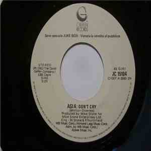 Asia  / Banco - Don't Cry / Lontano Da