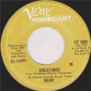 Bear - Greetings / Don't Say A Word