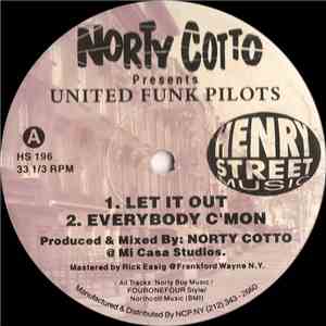 Norty Cotto Presents United Funk Pilots - United Funk Pilots EP