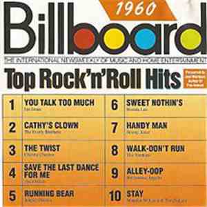 Various - Billboard Top Rock'N'Roll Hits - 1960