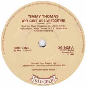 Timmy Thomas / Dobie Gray - Why Can't We Live Together / Drift Away