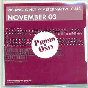 Various - Promo Only // Alternative Club November 03